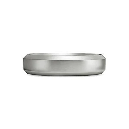 David Yurman Beveled Band Ring in 18K Gold Men's