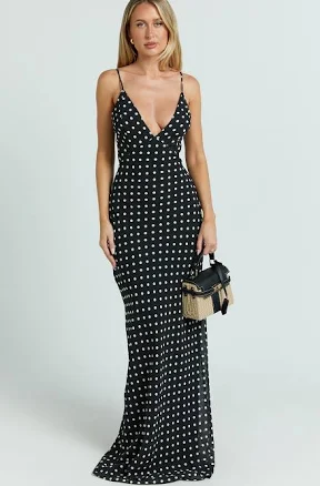 Quincy Satin Slip Maxi Dress
