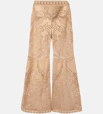 Valentino Garavani - Beige Cotton Pants