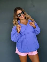 Peyton Puffer Jacket by Blakeley - Purple / Large / X-Large