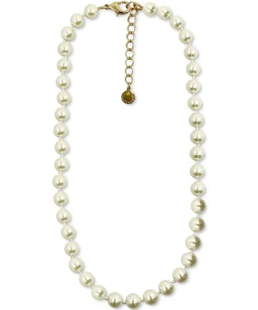 Charter Club Imitation Pearl Collar Necklace