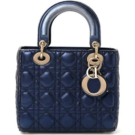 Dior My Abcdior Lady Cannage Quilt Lambskin Crossbody Bag