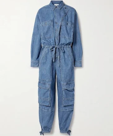 Marant Étoile Idany Denim Jumpsuit - Women - Mid denim Jumpsuits and Playsuits - L
