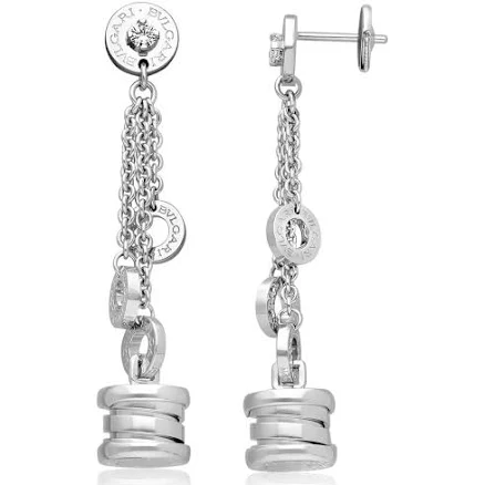 BULGARI B.zero1 dangling earrings in gold