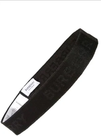Burberry Men's Logo Jacquard Stretch Headband