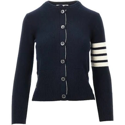 Women's Thom Browne Cashmere 4-Bar Cardigan