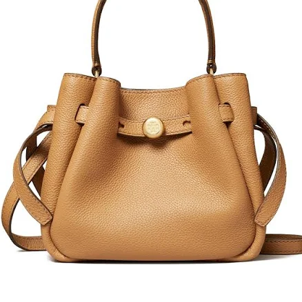 Tory Burch Romy Mini Leather Crossbody Bag