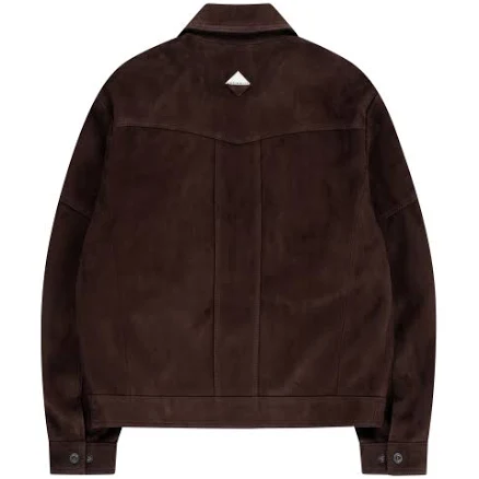 UNGIMMICK SUEDE TRUCKER JACKET