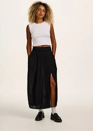 Lucy & Yak Poppy Elasticated Waist Viscose Skirt