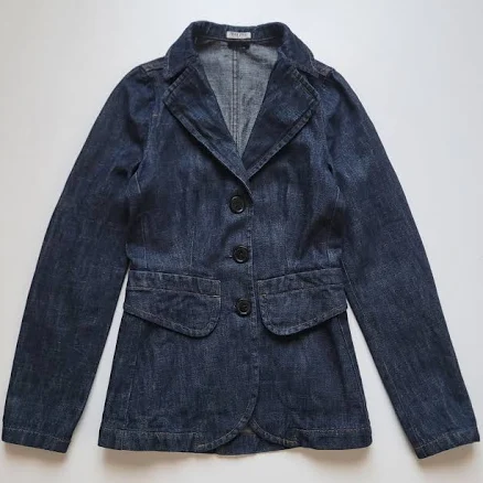 Miumiu Miu Miu Denim Blazer Jacket Size It 36