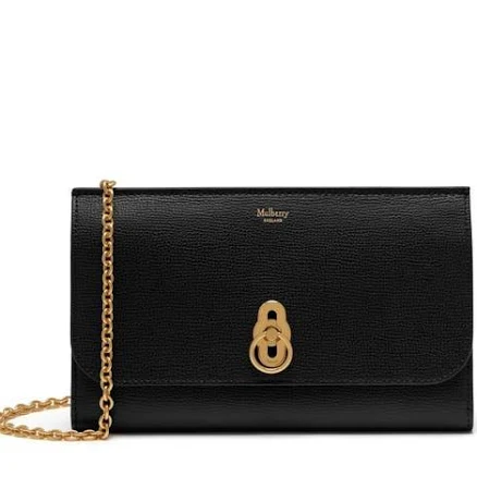 Mulberry Womens Amberley Leather Clutch
