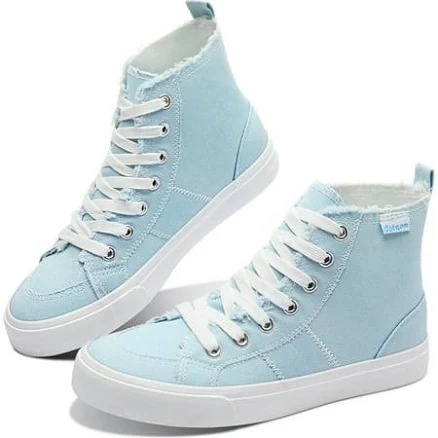Women's High Top Canvas Sneakers