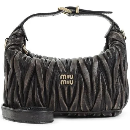 Miu Miu Matelassé Nappa Pouch Clutch