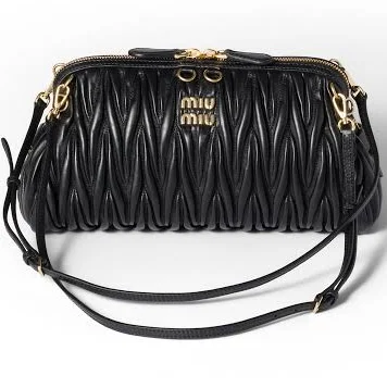 Miu Miu Matelassé Leather Crossbody Bag