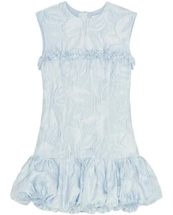 Ganni Cloqué Corset Mini Dress