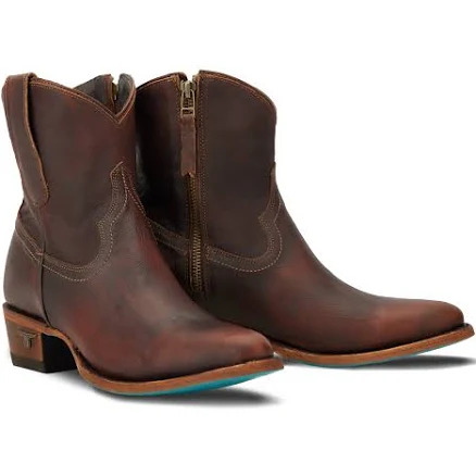 Lane Women's Plain Jane Round Toe Western Booties