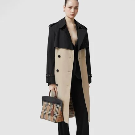 Burberry Two-Tone Reconstructed Trench Coat