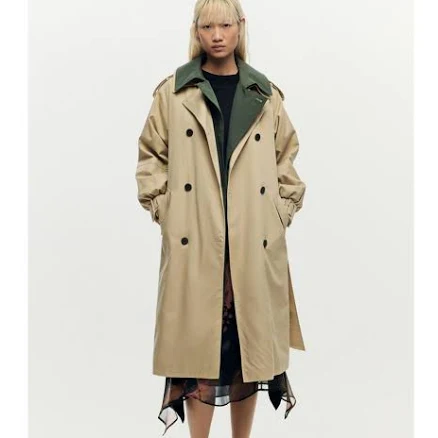 Desigual Women's POLO Trench Coat