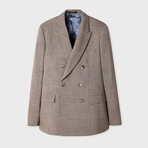Paul Smith Soho Double-Breasted Wool-Viscose Blazer