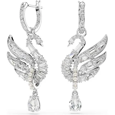 Swarovski Women's Swan Vienna Drop Earrings