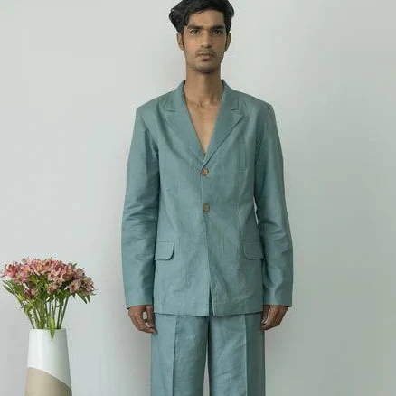 Tailored Single-Breasted Blazer