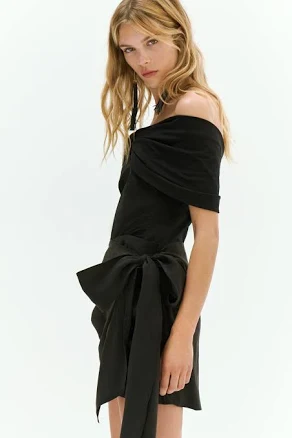 H&M Ladies Draped Wrap Skirt