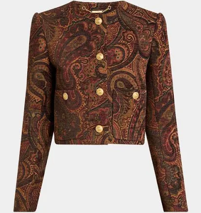 Chloé Women's Paisley tapestry Jacquard Jacket