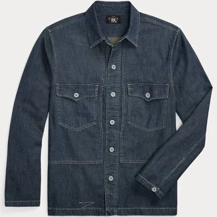 Ralph Lauren Men's Indigo Denim Overshirt