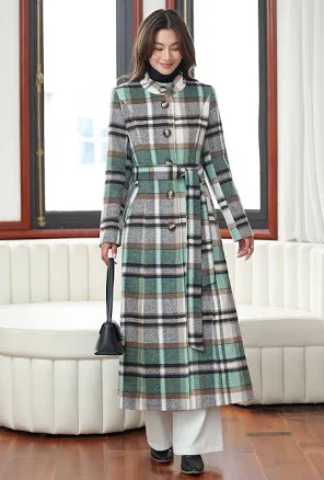 Vintage Belted Wool Coat