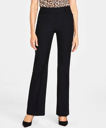 INC International Concepts Women's Mid-Rise Bootcut Pants