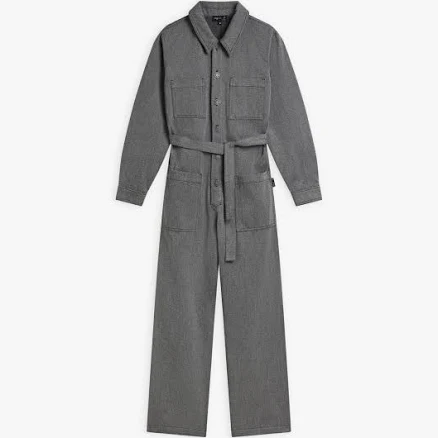 Agnès B. Mottled Cotton jumpsuit