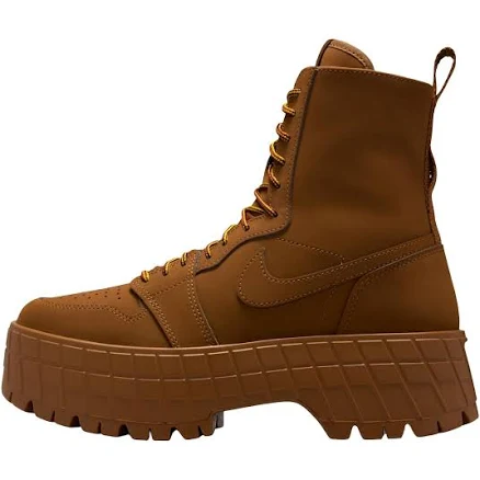 Jordan Air 1 High Brooklyn Women Boots - Light British Tan