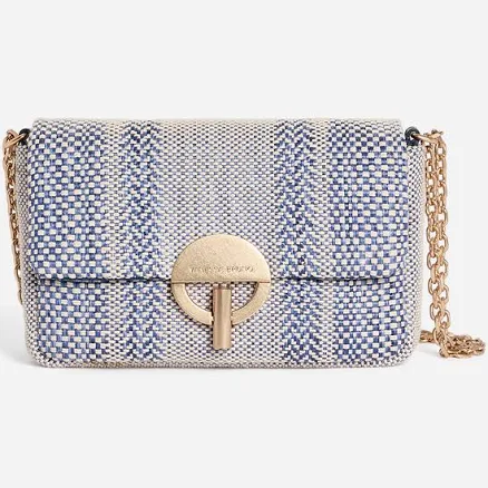 Vanessa Bruno Medium Braided Leather Moon Bag