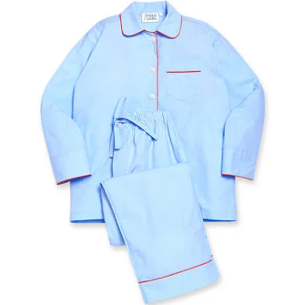 Nice and Easy Pajama Set (Cerulean Blue)