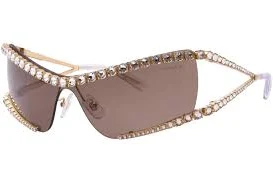 Swarovski SK7022 Sunglasses Women's Shield