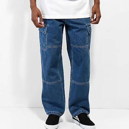 Empyre Men's Sk8 Denim Cargo Jeans