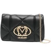 Love Moschino logo-plaque cross body bag