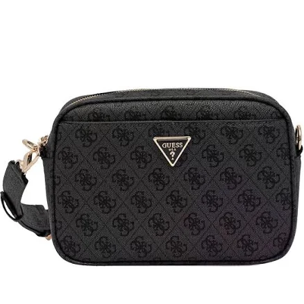 GUESS Logo-plaque Cross Body Bag with Shoulder Strap