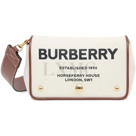 Burberry Women's Horseferry Print Cotton Canvas Crossbody Bag