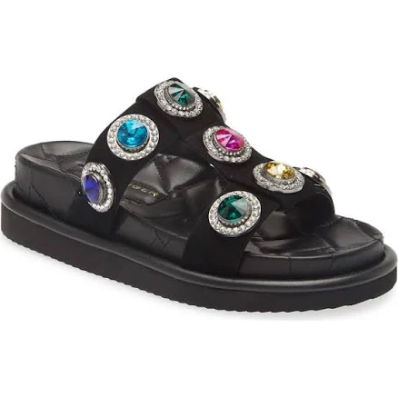 Women Kurt Geiger Orson Crystal Slide Sandal