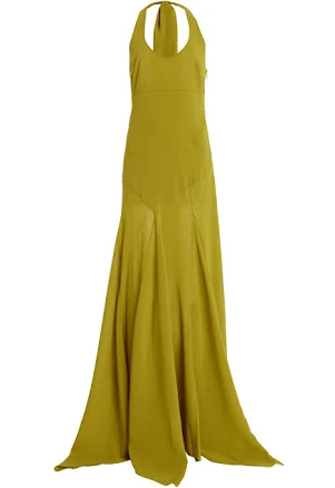 Women's SIEDRÉS Exclusive Raye Crepe Midi Halter Dress
