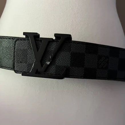 Louis Vuitton Lv Initiales Belt - Black