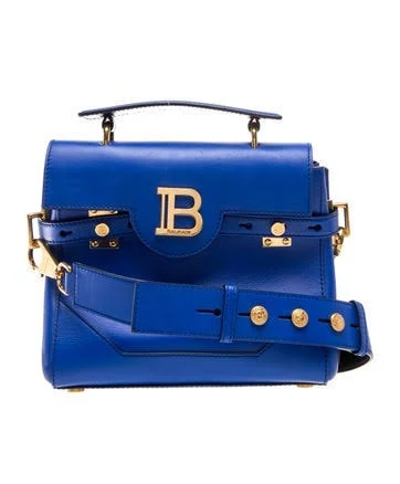 Balmain Leather B-Buzz 23 in Blue