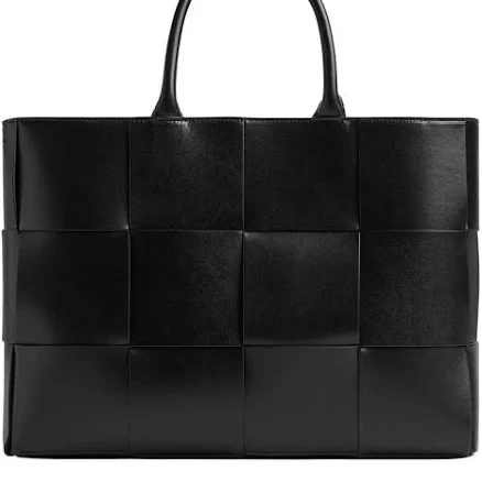 Medium Arco Leather Tote Bag
