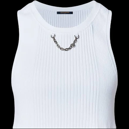 Louis Vuitton Ribbed Crop Top