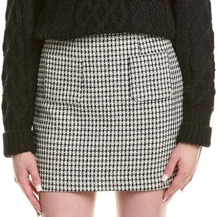 Lea & Viola Women's Tweed Mini Skirt