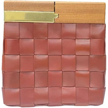 Bottega Veneta Women's 'BV Snap' Mogano Grape Handbag