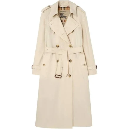 Burberry Women's Waterloo Heritage Gabardine Trench Coat