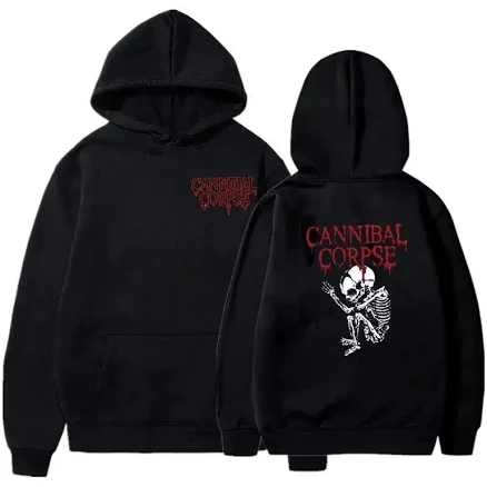Double Sided Hoodie Halloween, Cannibal Corpse Horror Hoodie,