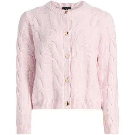 Saks Fifth Avenue Women's Cashmere Cable-Knit Cardigan